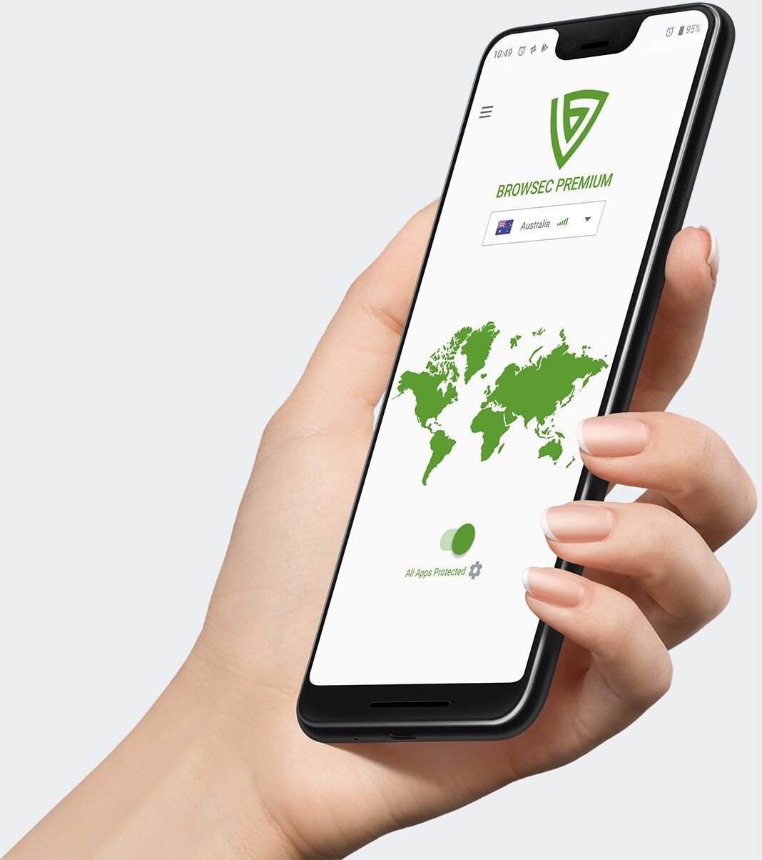 Browsec VPN mobile app for Android and iOS